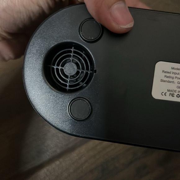 Campfire Black Diffuser With Flame-Like Effect - Picture 6 of 12